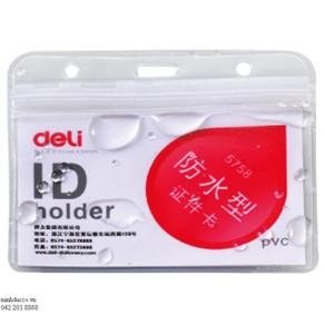 Thẻ (bảng tên) đeo ngang Deli