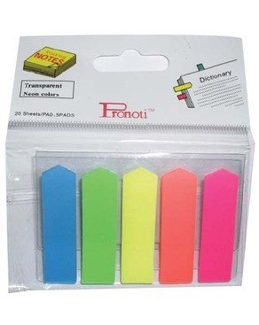 Phân trang nhựa 5 màu Pronoti